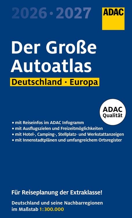 Bild vom Artikel ADAC Der Große Autoatlas 2026/2027 Deutschland und seine Nachbarregionen 1:300.000 vom Autor 