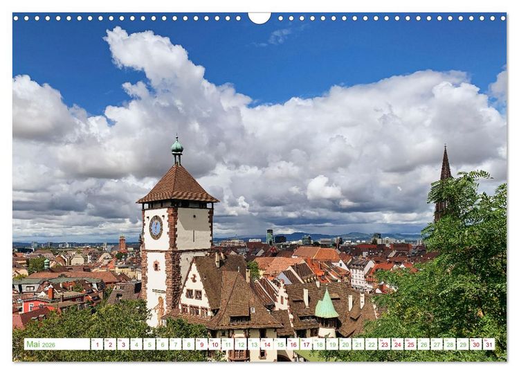 Produktbild: Freiburg - geht immer (Wandkalender 2026 DIN A3 quer), CALVENDO Monatskalender