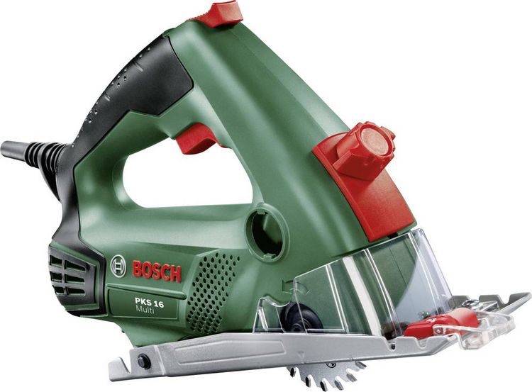 Produktbild: Bosch Home and Garden PKS 16 Multi Mini-Handkreiss&auml;ge Schnitttiefe max. (90&deg;) 16 mm inkl. Koffer 400 W
