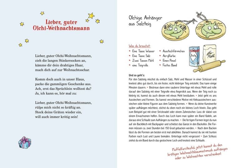 Produktbild: Die Olchis. Das Adventskalenderbuch