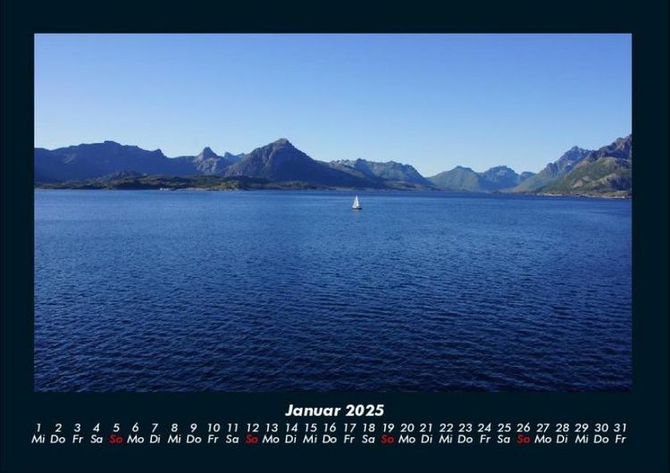 Produktbild: Sehnsucht nach Meer 2025 Fotokalender DIN A4