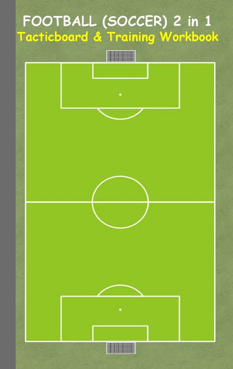 Produktbild: Football (Soccer) 2 in 1 Tacticboard and Training Workbook