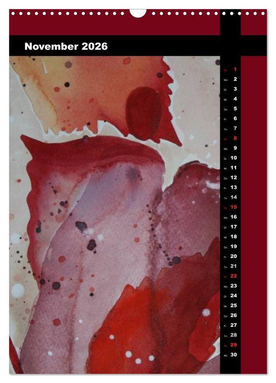 Produktbild: Farbenfrohe Engel (Wandkalender 2026 DIN A3 hoch), CALVENDO Monatskalender