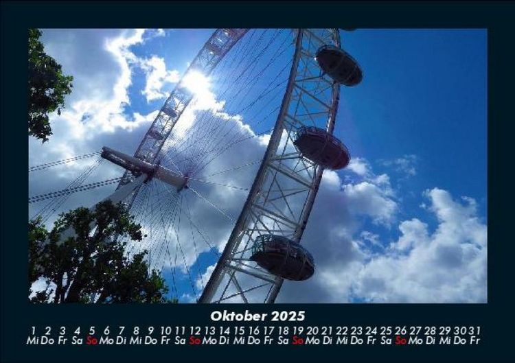 Produktbild: London - Impressionen 2025 Fotokalender DIN A5