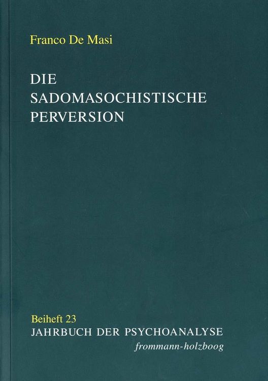 Produktbild: Die sadomasochistische Perversion
