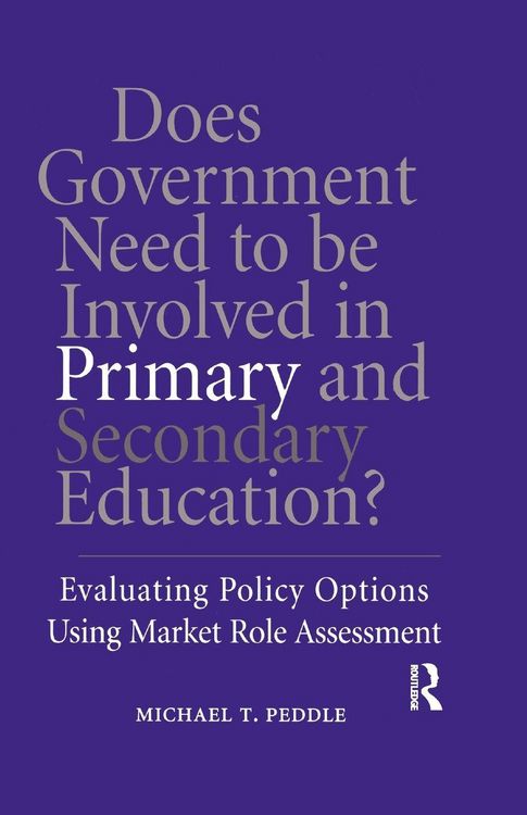 Produktbild: Does Government Need to be Involved in Primary and Secondary Education