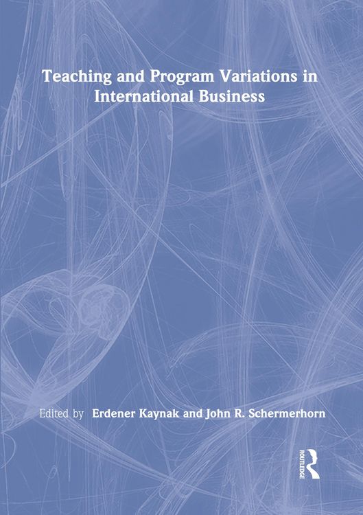 Produktbild: Teaching and Program Variations in International Business