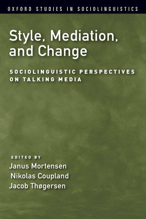 Produktbild: Style, Mediation, and Change