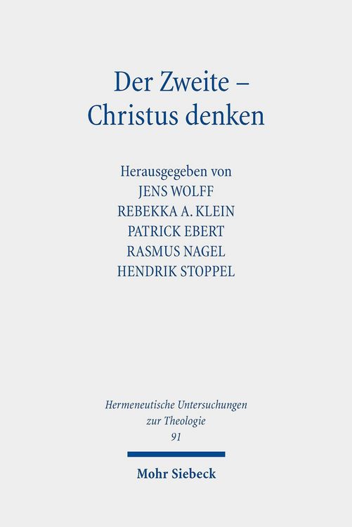 Produktbild: Der Zweite - Christus denken