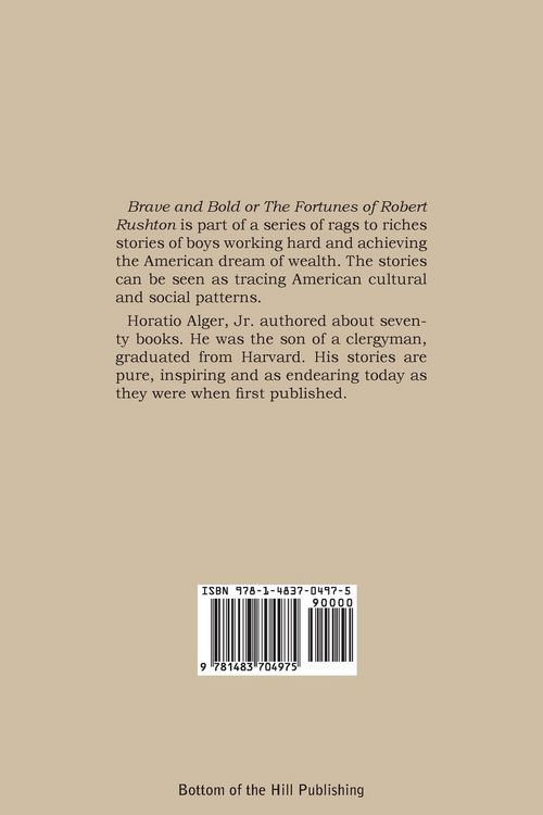 Produktbild: Brave and Bold or the Fortunes of Robert Rushton