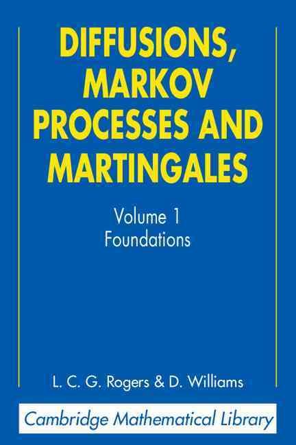 Produktbild: Diffusions, Markov Processes, and Martingales