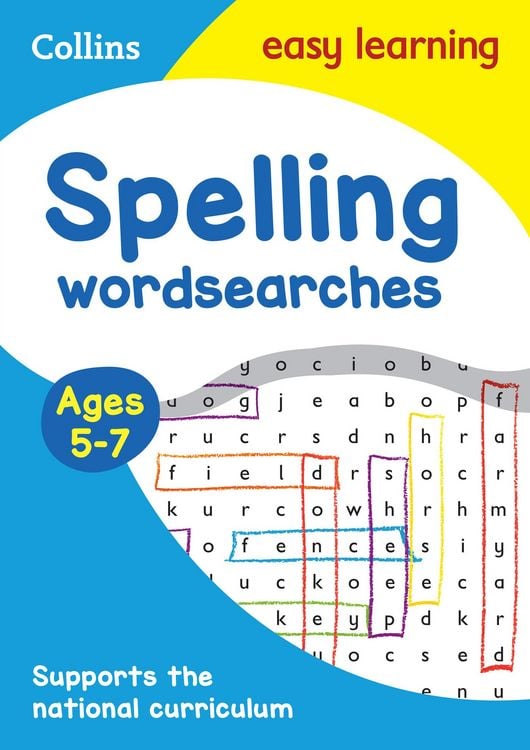Produktbild: Spelling Word Searches Ages 5-7