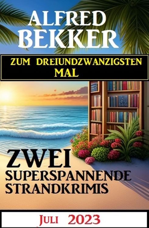 Produktbild: Zum dreiundzwanzigsten Mal zwei superspannende Strandkrimis Juli 2023
