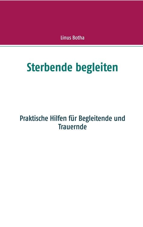 Produktbild: Sterbende begleiten