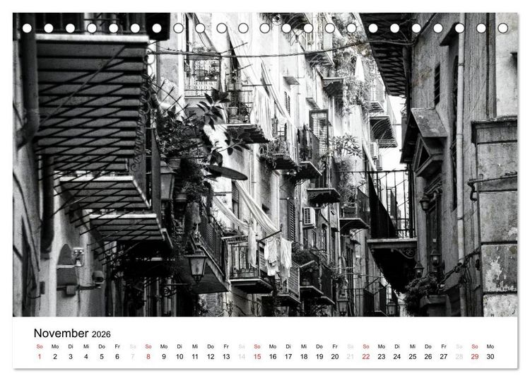 Produktbild: Silberstein portr&auml;tiert Palermo (Tischkalender 2026 DIN A5 quer), CALVENDO Monatskalender