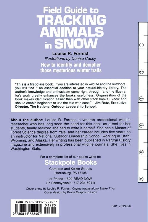 Produktbild: Field Guide to Tracking Animals in Snow