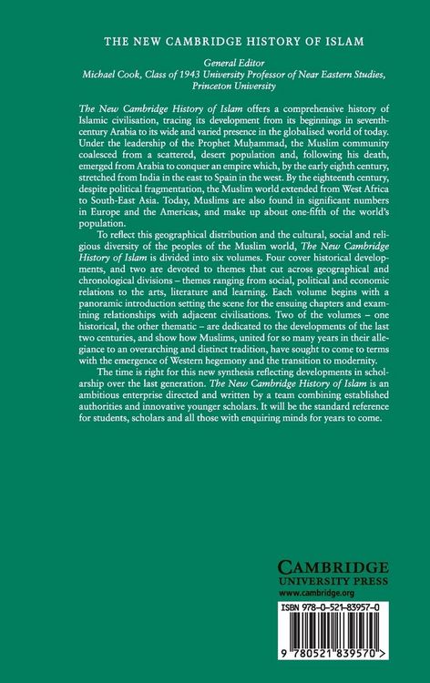 Produktbild: The New Cambridge History of Islam