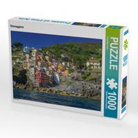 Produktbild: CALVENDO Puzzle Riomaggiore | 1000 Teile Lege-Gr&ouml;&szlig;e 64x48cm Foto-Puzzle f&uuml;r gl&uuml;ckliche Stunden
