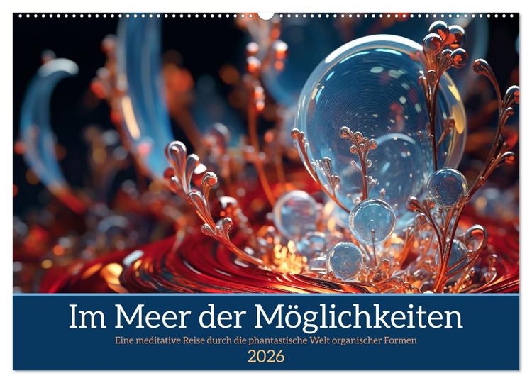 Produktbild: Im Meer der M&ouml;glichkeiten (Wandkalender 2026 DIN A2 quer), CALVENDO Monatskalender