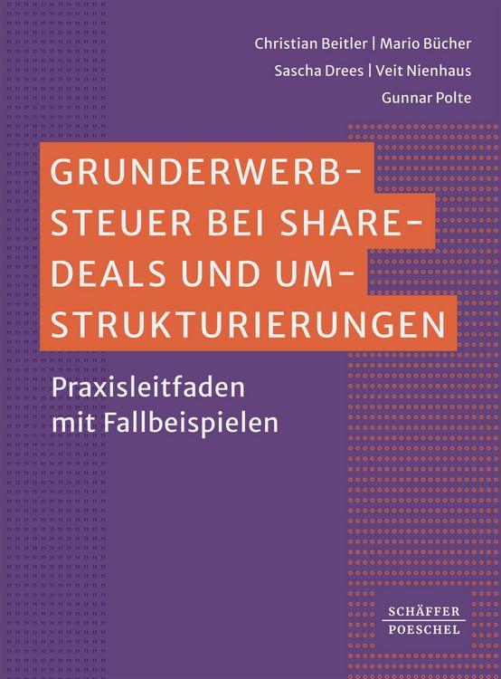 Produktbild: Grunderwerbsteuer bei Share-Deals und Umstrukturierungen