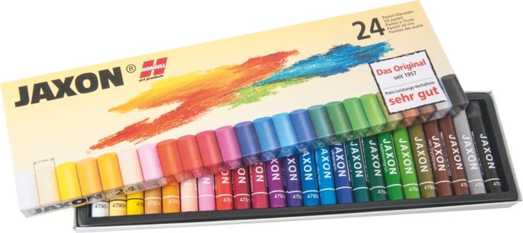 Produktbild: Jaxon Pastell &Ouml;lkreiden 24er Set