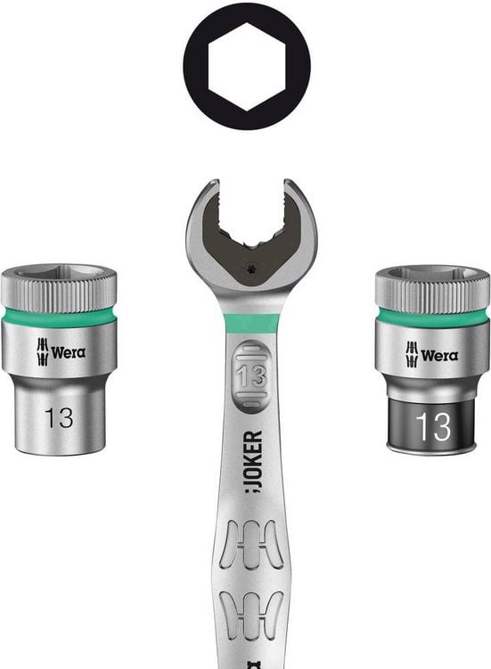 Produktbild: Wera 8790 HMC HF 05003733001 Au&szlig;en-Sechskant Steckschl&uuml;sseleinsatz 13 mm 1/2\" (12.5 mm)