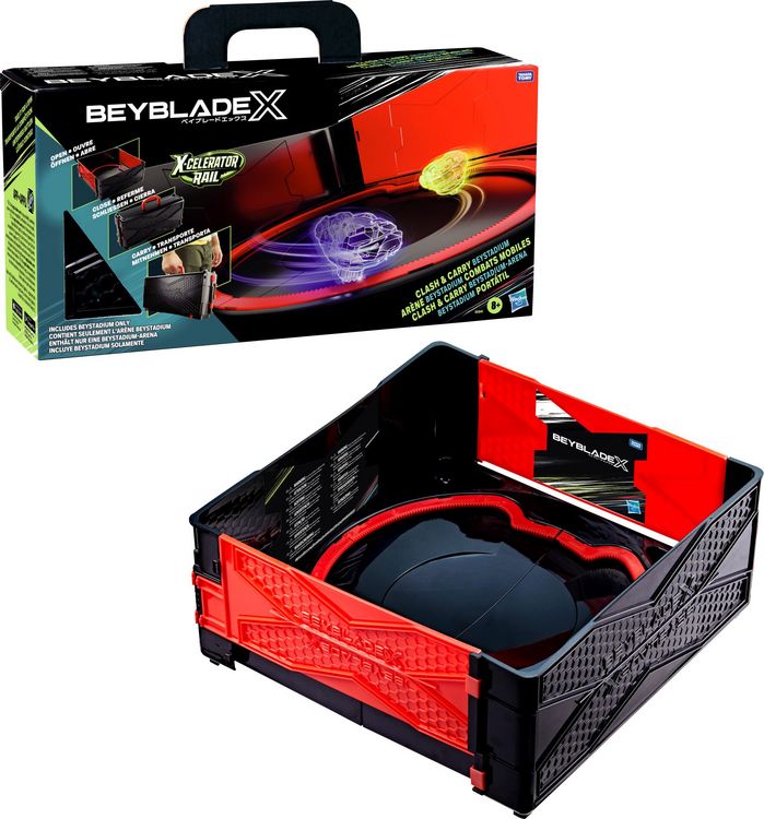 Produktbild: Beyblade X Clash And Carry Beyblade stadium-Arena