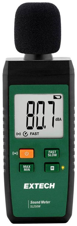 Produktbild: Extech Schallpegel-Messger&auml;t SL250W 30 - 130 dB 31.5Hz - 8000Hz