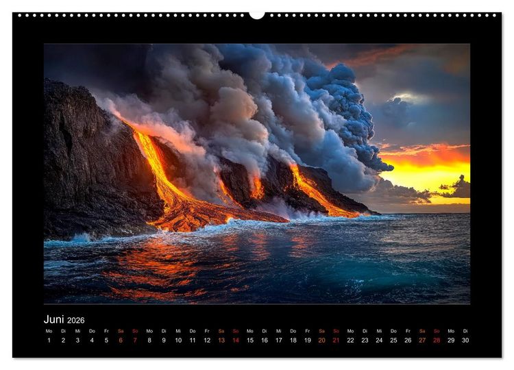 Produktbild: Nationalparks der USA - wilde Sch&ouml;nheiten (hochwertiger Premium Wandkalender 2026 DIN A2 quer), Kunstdruck in Hochglanz