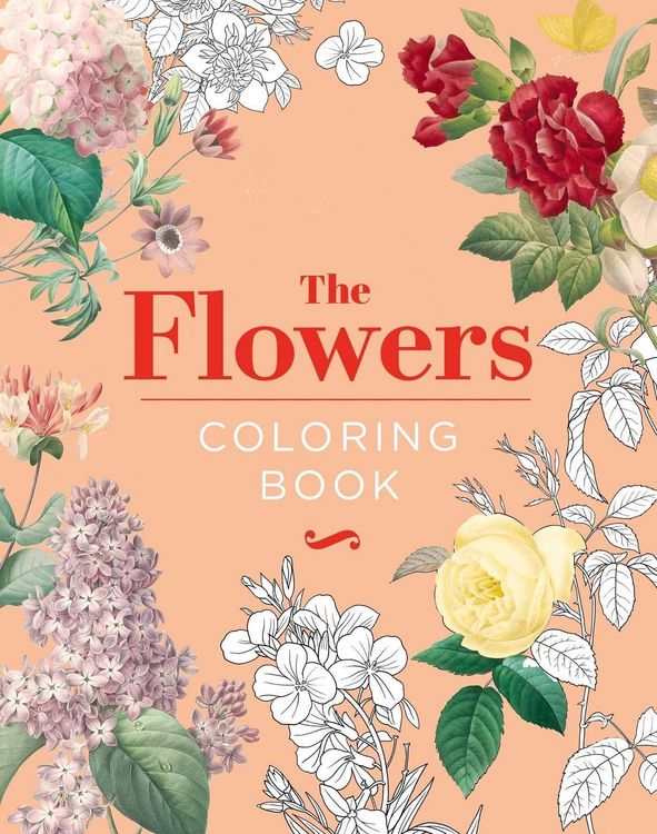 Produktbild: The Flowers Coloring Book