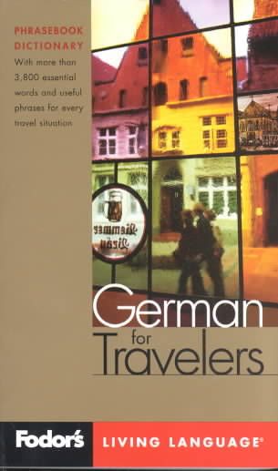 Produktbild: German for Travelers Phrasebook