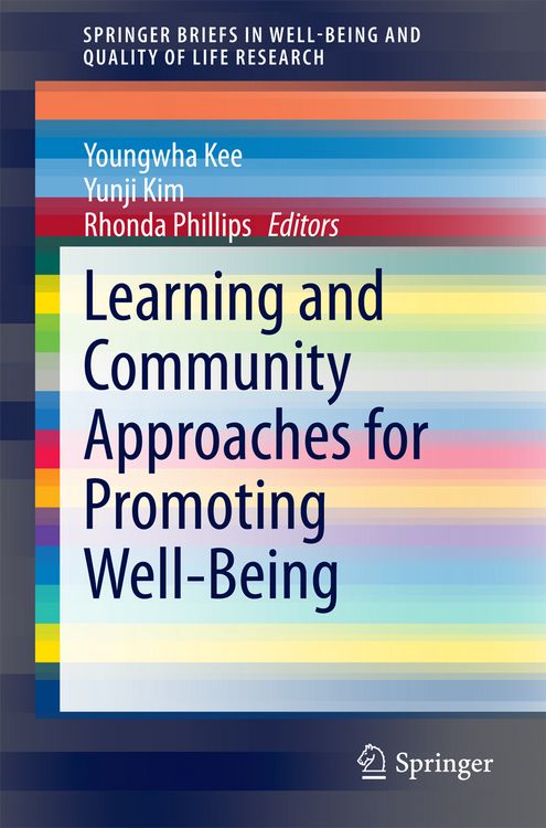 Produktbild: Learning and Community Approaches for Promoting Well-Being