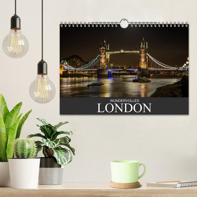 Produktbild: Wundervolles London (Wandkalender 2026 DIN A4 quer), CALVENDO Monatskalender