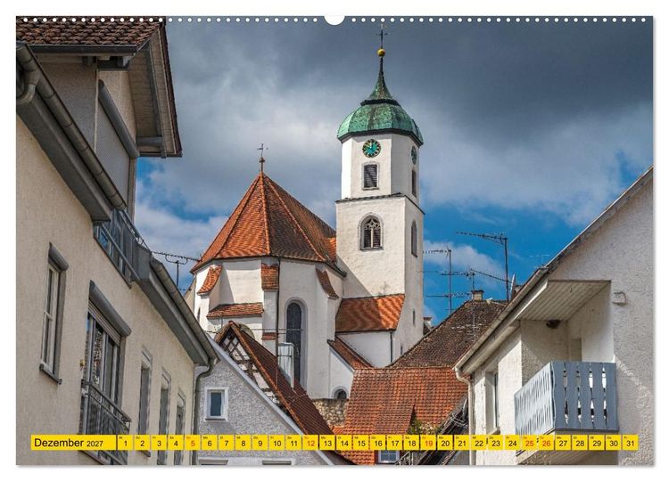 Produktbild: Scheer - Keinstadt im Naturpark Obere Donau (hochwertiger Premium Wandkalender 2027 DIN A2 quer), Kunstdruck in Hochglanz