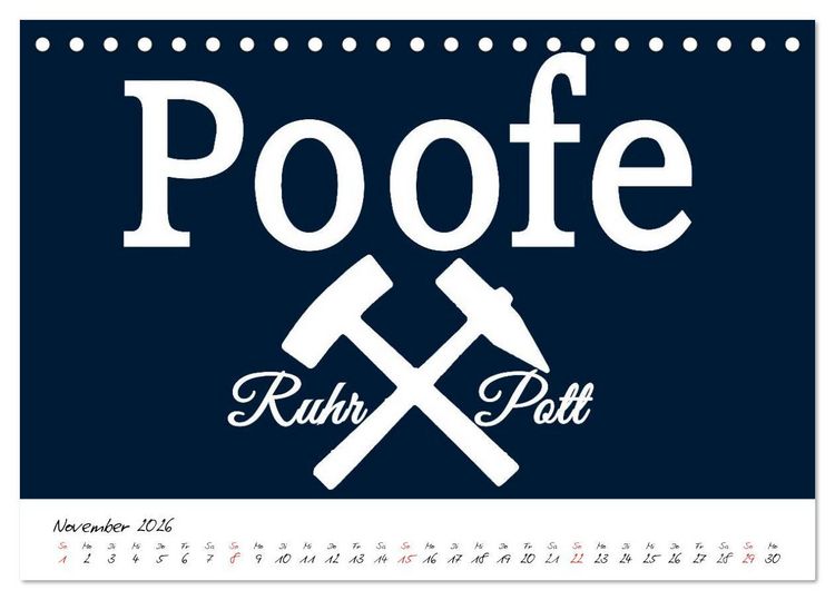 Produktbild: Ruhrpott Vokabeln (Tischkalender 2026 DIN A5 quer), CALVENDO Monatskalender