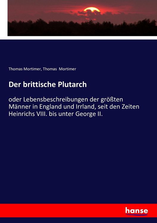 Produktbild: Der brittische Plutarch