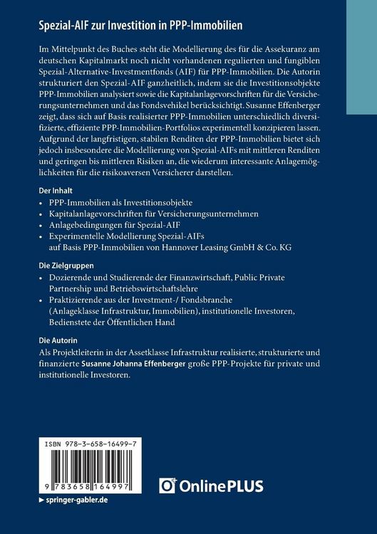 Produktbild: Spezial-AIF zur Investition in PPP-Immobilien