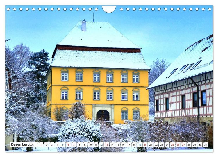 Produktbild: Schlossromantik (Wandkalender 2026 DIN A4 quer), CALVENDO Monatskalender