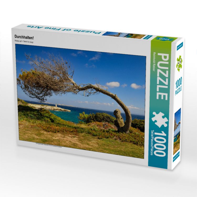 Produktbild: CALVENDO Puzzle Durchhalten! | 1000 Teile Lege-Gr&ouml;&szlig;e 64 &times; 48 cm Foto-Puzzle f&uuml;r gl&uuml;ckliche Stunden