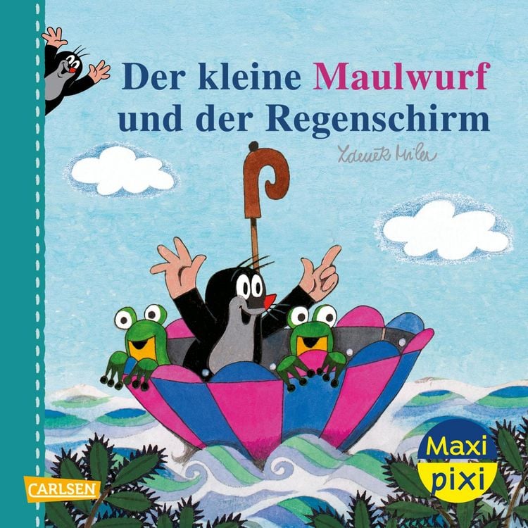 Produktbild: Maxi Pixi 466: Der kleine Maulwurf und der Regenschirm