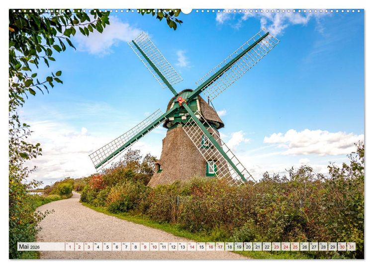 Produktbild: Faszination Schlei (hochwertiger Premium Wandkalender 2026 DIN A2 quer), Kunstdruck in Hochglanz