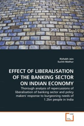 Produktbild: Jain, R: Effect Of Liberalisation Of The Banking Sector On I