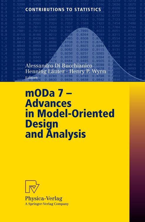 Produktbild: MODA 7 - Advances in Model-Oriented Design and Analysis