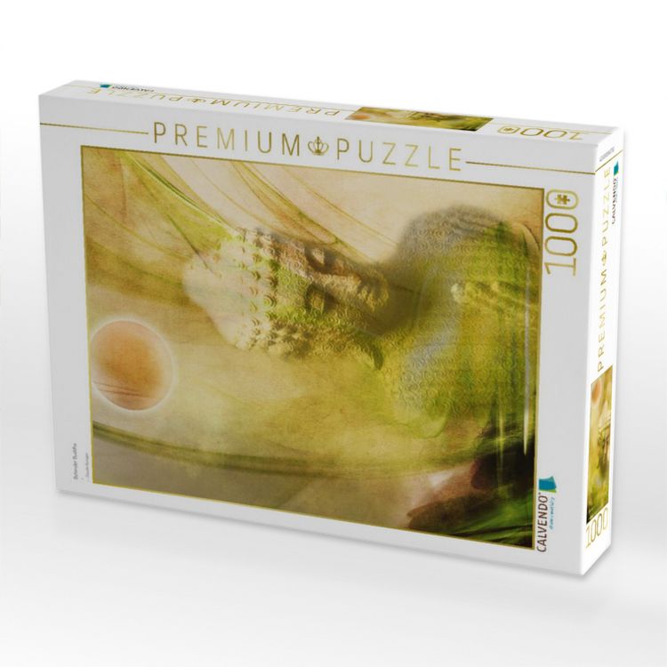 Produktbild: CALVENDO Puzzle Betender Buddha | 1000 Teile Lege-Gr&ouml;&szlig;e 64x48cm Foto-Puzzle f&uuml;r gl&uuml;ckliche Stunden