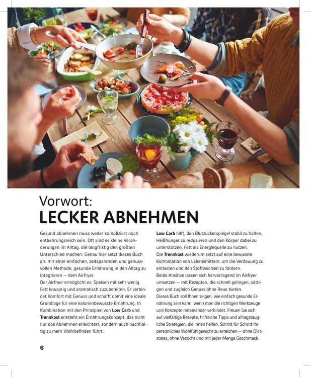 Produktbild: Hei&szlig;luftfritteuse GOLD Lecker Abnehmen