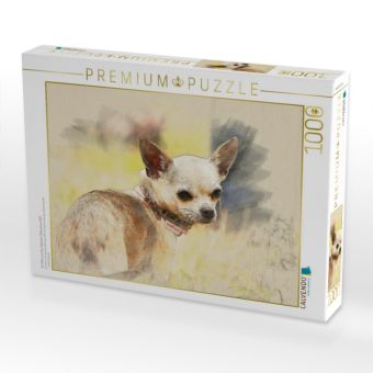 Produktbild: CALVENDO Puzzle Ein Motiv aus dem Kalender Chihuahuas 2017 | 1000 Teile Lege-Gr&ouml;&szlig;e 64x48cm Foto-Puzzle f&uuml;r gl&uuml;ckliche Stunden