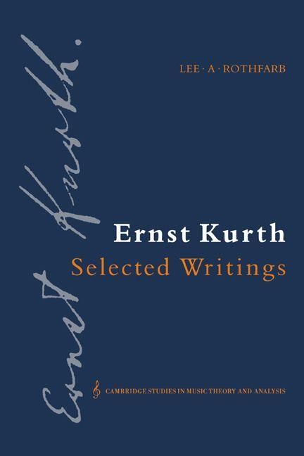 Produktbild: Ernst Kurth