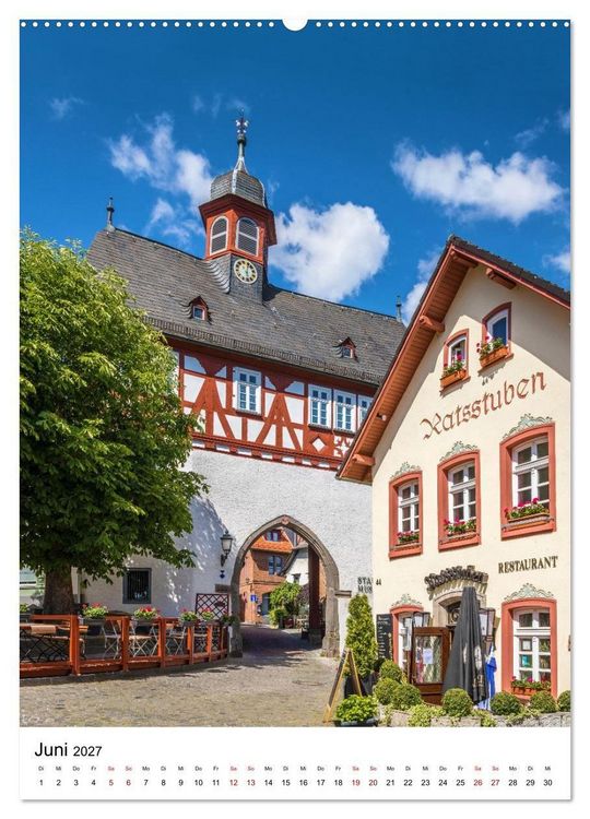 Produktbild: Faszination Hessen (Wandkalender 2027 DIN A2 hoch), CALVENDO Monatskalender