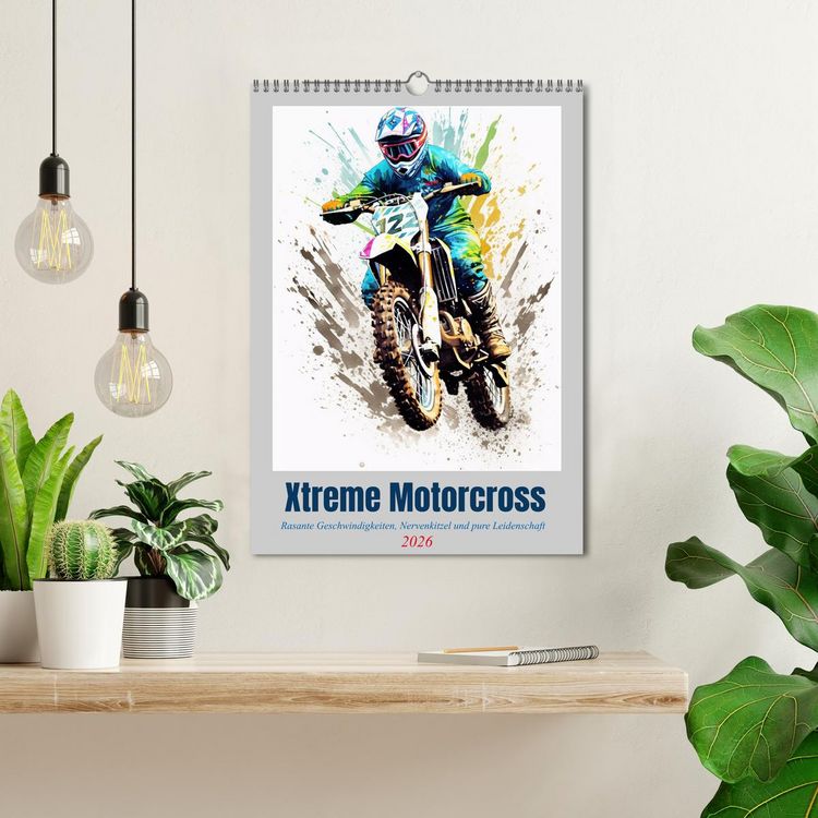 Produktbild: Xtreme Crossfire (Wandkalender 2026 DIN A3 hoch), CALVENDO Monatskalender