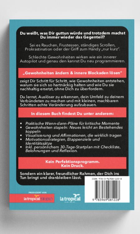 Produktbild: Gewohnheiten &auml;ndern und innere Blockaden l&ouml;sen